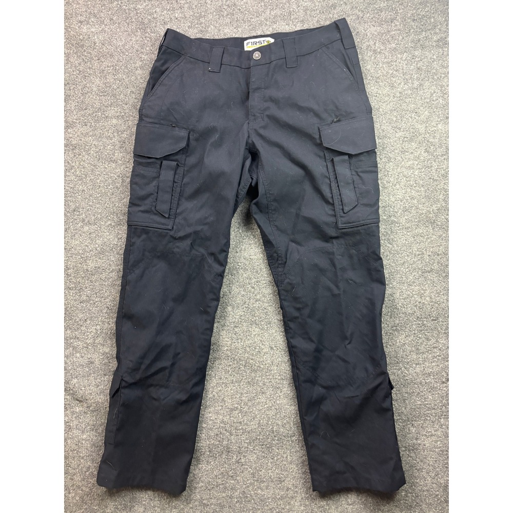 First Tactical Cargo Pants Womens 16 Black Ripstop Multi-Pocket Utility Trousers